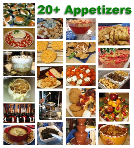 20+ Appetizers for your Cookie Exchange Party