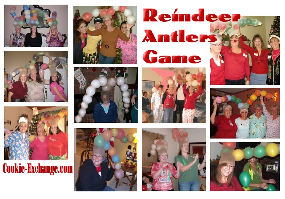 Reindeer Antlers Balloon Game