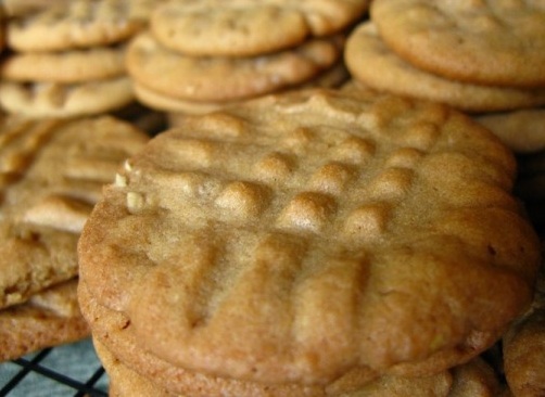 Crisscross Peanut Butter Cookies