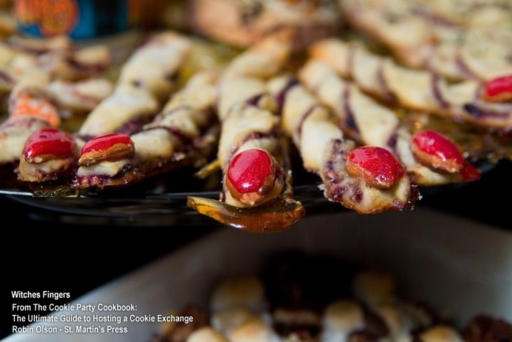 Witches Fingers Halloween Cookies